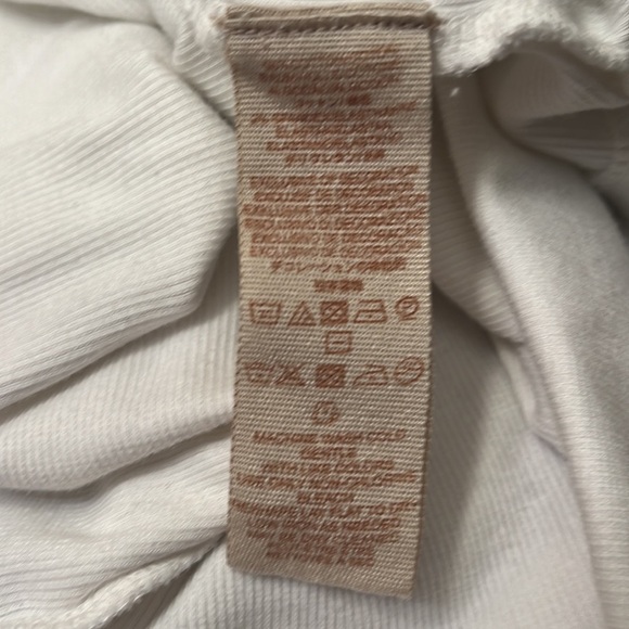 Free People With Love Detail Embroidered Top Sz M - Picture 9 of 9